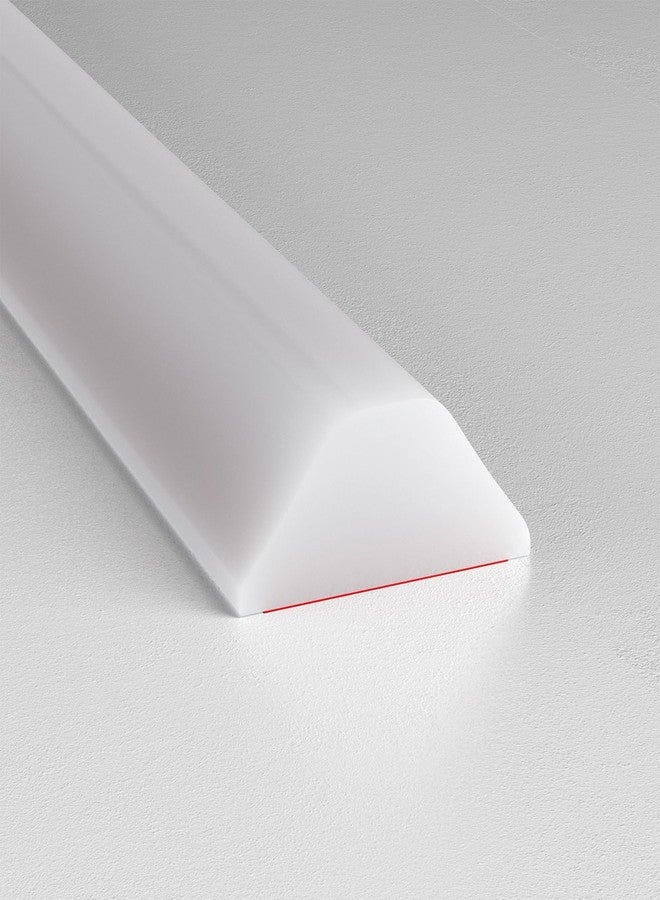 Risunpet Collapsible Shower Threshold Water Dam, Shower Door Water Dam Barrier, Dry and Wet Separation Door Dam Water Stopper Kitchen Shower Threshold Silicon Water Blocker(39Inch) - Image 1